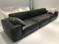 Big Black Bull Sofa